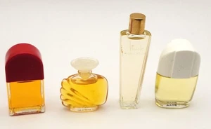 VTG NOS lot 4 Perfume miniatures Elisabeth Arden Estee Lauder Nicole Miller etc - Picture 1 of 2