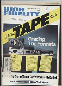 High Fidelity Music Magazine Vol 25 #02 Feb 1975 Oscar Peterson Frank Sinatra - Picture 1 of 3
