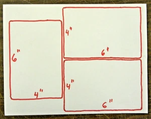 (3) 4X6 SHIPPING BLANK LABEL ON 8-1/2" X 11" SELF ADHESIVE FULL SHEET MAILING HR - Picture 1 of 1