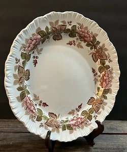 Piatto da taglio Wedgwood Of Etruria & Barlaston Wildbriar 10" bordato floreale bordato - Foto 1 di 11