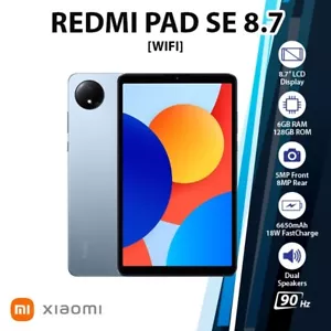 Xiaomi Redmi Pad SE 8.7 Android PC Tablet (Wi-Fi/Blue/6GB+128GBGB/Octa Core) - Picture 1 of 4