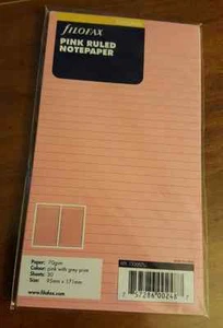 Filofax rosa liniert persönliche Größe Notizpapier - 133007U - Organizer/Planer - Bild 1 von 1