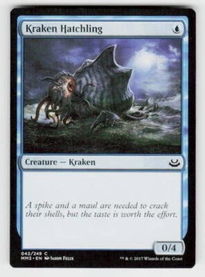Modern Masters 2017 #42 Kraken Hatchling - Image 1 of 2