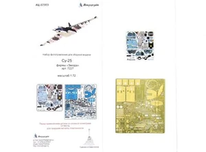 1/72 Su-25 Color (Zvezda) Photo-etched detailing kit - Bild 1 von 3
