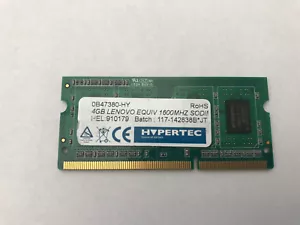 Hypertec 4GB DDR3L SODIMM 204-PIN PC3-12800 Laptop RAM 1.35V 0B47380-HY LENOVO - Picture 1 of 3