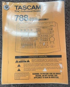 Tascam 788 Bedienungsanleitung - Bild 1 von 1