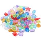 110Pcs 6 Styles Sea Shells for Crafting  Beach Theme Sea Shells Party Decoration