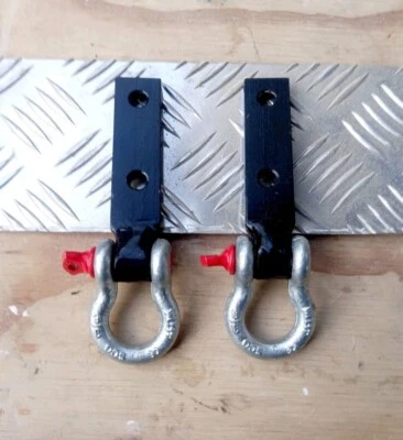 Ganci Traino Off Road Anteriori panda 4x4 141 -( 2x 1000kg )   - Immagine 1 di 2