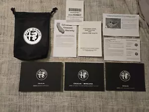 2020 ALFA ROMEO GIULIA OWNERS MANUAL TI QUADRIFOGLIO OEM MNAVIGATION 2.0 2.9 - Picture 1 of 6
