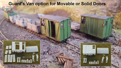 OO9/009 GVT Guard's Brake Van Wagon Glyn Valley Tramway Narrow Gauge - Image 1 of 4