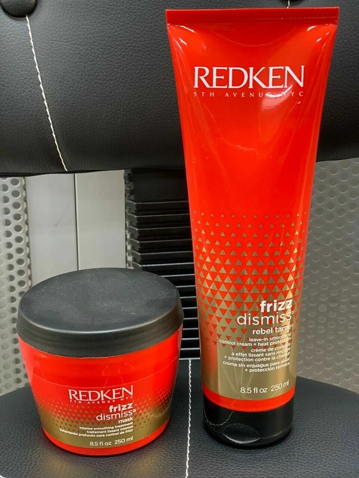 Redken Frizz Dismiss Hair Mask & Rebel Leave- in 8.5 oz Duo sd - Image 1 of 1