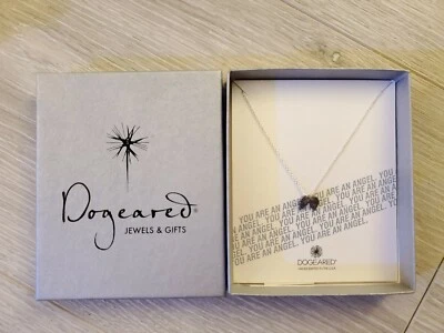 Collar de alas de ángel de la guarda/dogeared 18" Foto 1 de 4