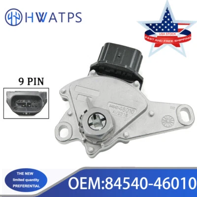 Interruptor de seguridad neutro 2 piezas 84540-46010 para Toyota Corolla Yaris Matrix Scion Foto 1 de 4