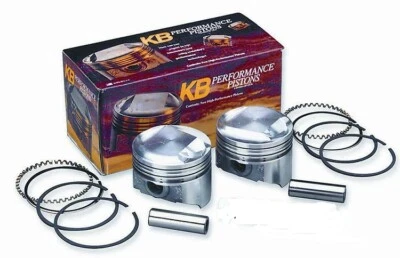 KB Performance Forged Piston Kit 9:5.1 * Harley Twin Cam 96-117 Plus .010 OVER - Image 1 of 4