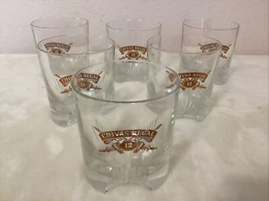 6 Chivas Regal 12 schottische Gläser geätzt Emblem Split Design Unterteil Whiskey - Bild 1 von 12