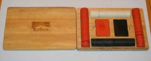 VTG Marlboro Poker set in solid maple wood case - Picture 1 of 1