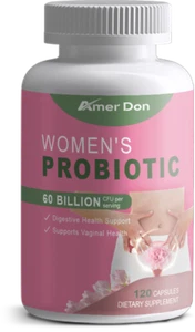 Probióticos vaginales para mujeres: alta potencia 60 mil millones de UFC D-manosa y arándano - Imagen 1 de 13