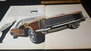 Anuncio impreso de 2 páginas Buick Riviera 1965 vintage. PA5 - Imagen 1 de 5