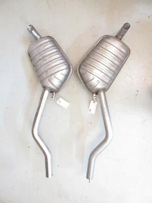 消声器 后部 适合 宝马 750iL 5.4L V12 1999 - 2001 年 全新 Boysen of Germany(一对) — 第 1/2 张图片