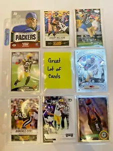 Gang of 8 Green Bay Packers WR NFL Football Cards Devante Adams, Cobb RC ++ - Bild 1 von 2