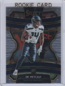 Tarjeta de novato DK METCALF 2019 Panini SELECT RC Seahawks Seattle Fútbol ¡Como nueva! - Imagen 1 de 2