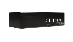 STARTECH SV431DDUSB 4 Port DVI VGA Dual Monitor KVM Switch - Picture 1 of 1