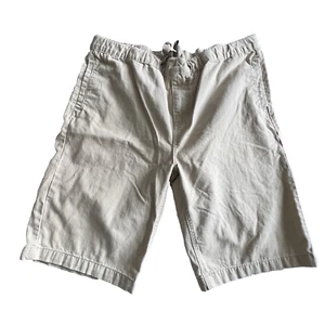 Match Brand Long Shorts Mens Size 97 XL Chino Beige Drawstring Waist Summer UK - Picture 1 of 9