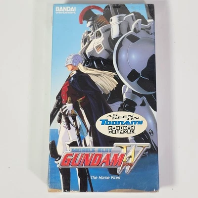 Mobile Suit Gundam Wing The Home Fires VHS Mecha Anime Bandai Toonami - Image 1 of 4