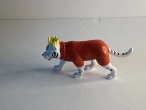 Ankyo Circus Tiger Figure Camicia Bianca Nera Rossa Corona Gialla Animale della Giungla - Foto 1 di 5