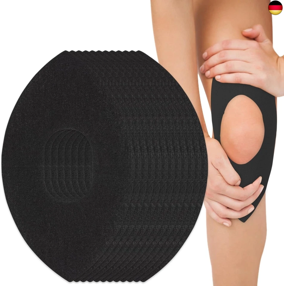 Zouwel 12 Stück Kinesiologieband für Knie,Elastisches Sport-Tape,Atmungsaktives