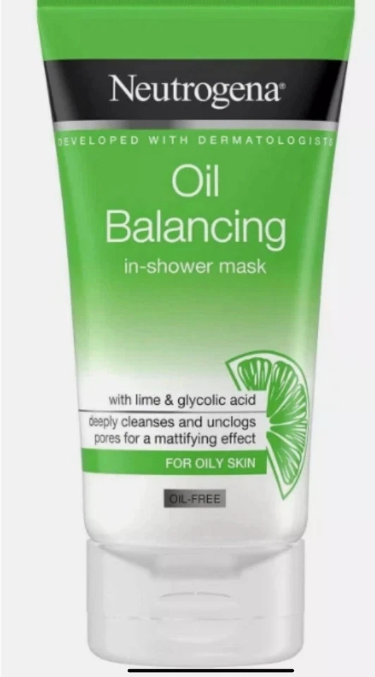 New Neutrogena Oil Balancing In-Shower Mask For Oily Skin 5.07 oz - Lot of 4 - Image 1 of 1