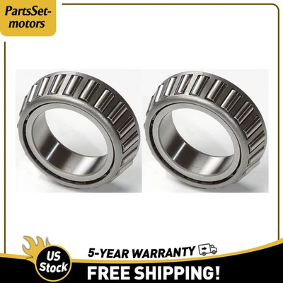 2 rolamentos de roda dianteiros externos compatíveis com Ford E-350 Econoline Club Wagon 4.9L 5.8L 7.5L - Imagem 1 de 3