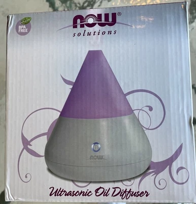 Now Foods Aceite Ultrasónico Vapor Frío - Sin Calor Nunca Difusor Caliente Nuevo Foto 1 de 4