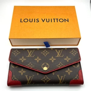 Excelente Estado Louis Vuitton Monograma Porte Feuille Sara Retiro Serie Desde - Imagen 1 de 12
