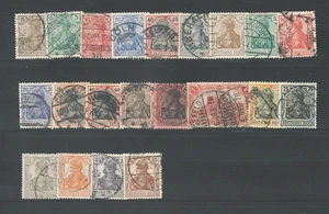 Deutschland #53…40, 65C…74, 85, 90, 97-101. 1880-1919. Gebraucht. 2025 CV 32,65 $ [S4390] - Bild 1 von 1