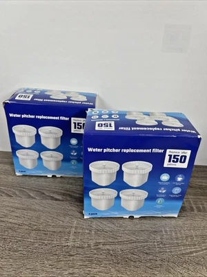 Water Pitcher Filter Compatible with Epic  Replacement water filter 8 pack - Image 1 of 4