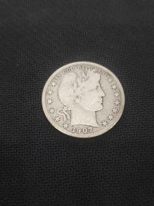 Medio dólar de peluquero 1907-D 50C - Imagen 1 de 4