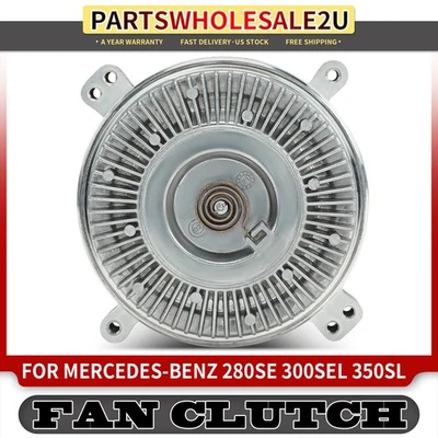 Embrague ventilador de refrigeración de motor de aluminio para Mercedes-Benz 280SE 300SEL 350SL 450SEL Foto 1 de 4