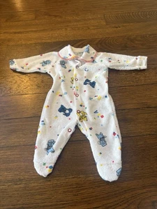 Vintage Hunde Neugeborenen Schlafanzug - Bild 1 von 2