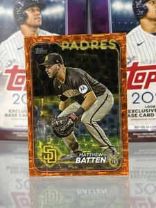 2024 Topps Series 2 - Matthew Batten #384 Orange Foil /299 - Bild 1 von 2