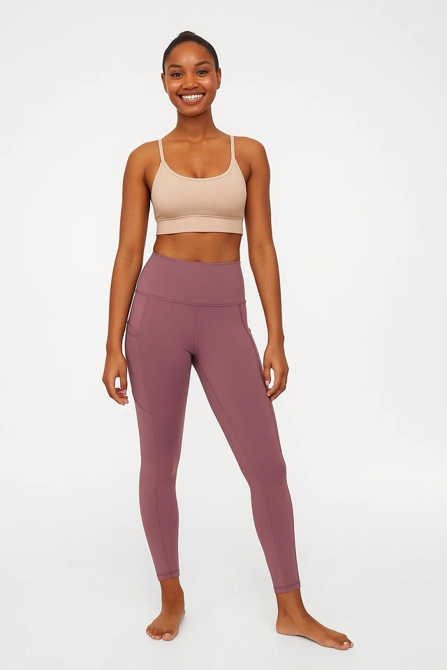 90 Degree By Reflex Dusty Rose Leggings size XS - Image 1 of 4