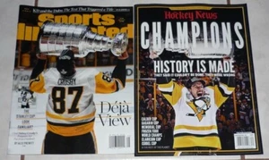 SIDNEY CROSBY PENGUINS '17 Stanley Cup Sports Illustrated Hockey News Magazines - Bild 1 von 1
