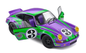 Porsche 911 Rsr #3 Hippy Tribute 1973 Purple Green Solido S1801117 1/18 Violet - Picture 1 of 8