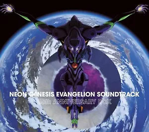 Nuevo CD Banda Sonora Neón Genesis Evangelion Caja 25 Aniversario de Japón - Imagen 1 de 1