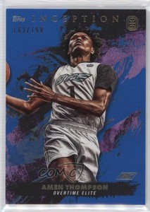 2021-22 Topps Inception OTE Overtime Elite Blue /199 Amen Thompson #12