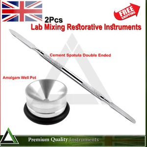 Dental Laboratory Technician Amalgam Well Cement Mixing Restoration Carving Tool - Picture 1 of 3
