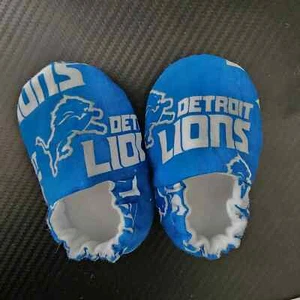 Detroit Lions Baby Crib Shoes - Picture 1 of 1
