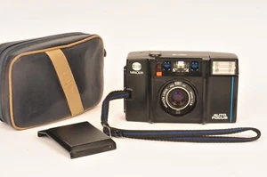 Minolta AF-S Compact 35mm Film Camera f/2.8 1000 ASA Tested, New Seals, Case - Afbeelding 1 van 14