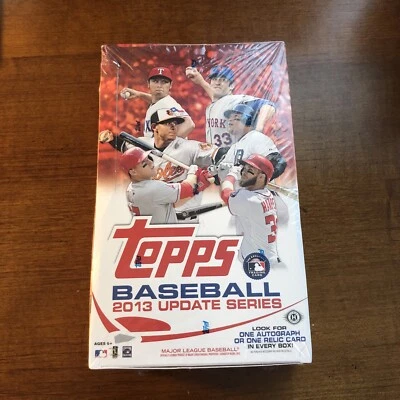 2013 Topps Update Series Baseball 36 Pack Box - Slight Corner Damage - Image 1 of 4