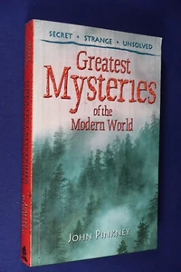 GREATEST MYSTERIES OF THE MODERN WORLD John Pinkney BOOK - Picture 1 of 12